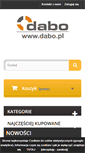 Mobile Screenshot of dabo.pl