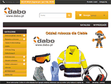 Tablet Screenshot of dabo.pl